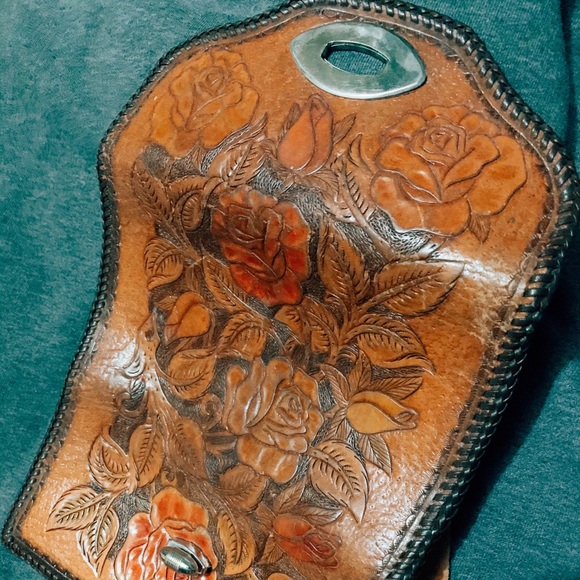 Vintage handmade genuine leather wallet - Picture 6 of 6